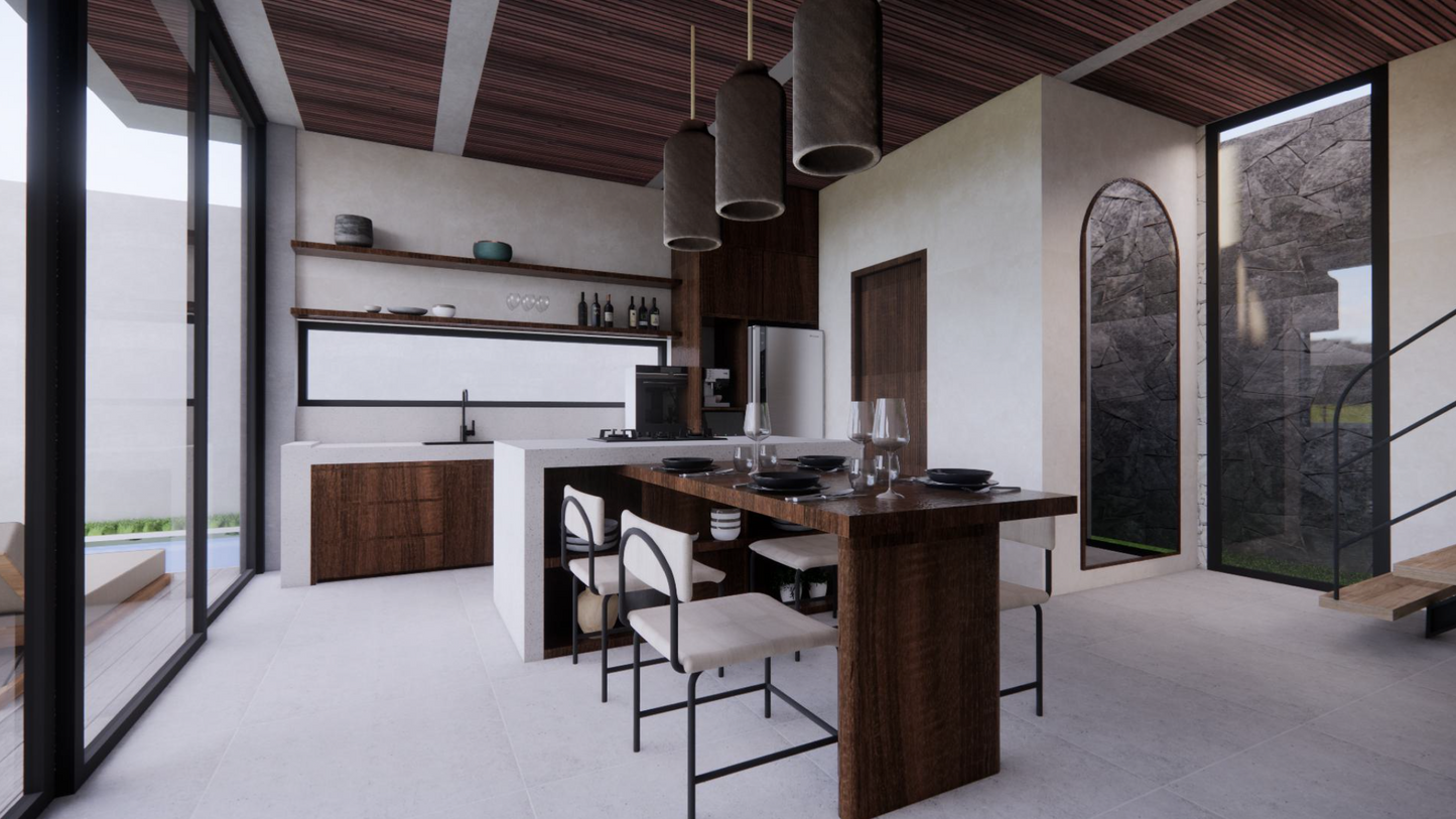 VILLA DUKUH 1 3D